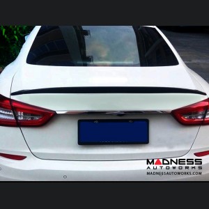 Maserati Quattroporte GT Sedan Rear Spoiler - Carbon Fiber